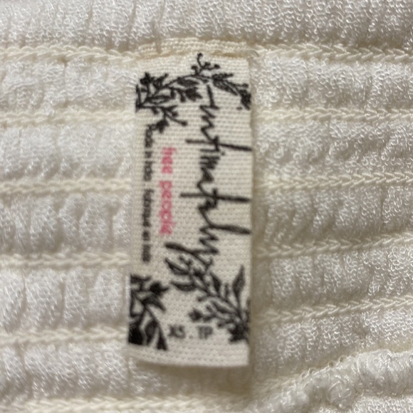 Free People Sheet Tube Top Sleep Dress, Size X-Small, NWT - Picture 8 of 8